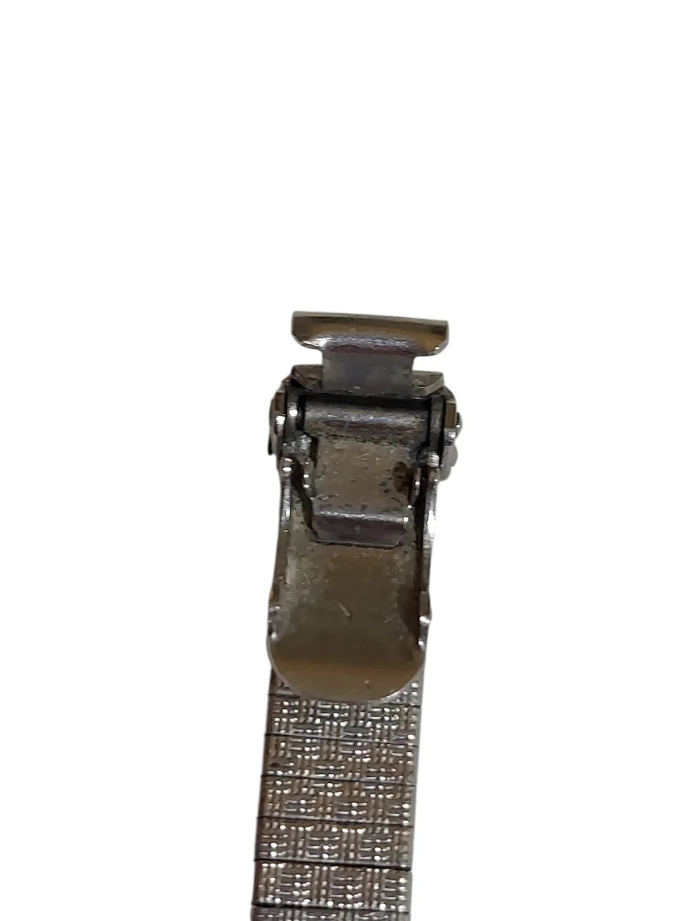 Vintage Elgin Women's Silver-Tone Quartz Watch with Gold Accent Working